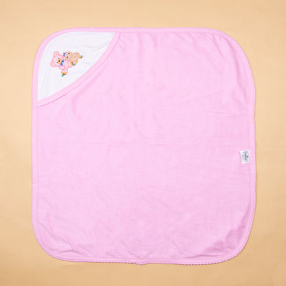 Tinycare soft double terry hooded baby towel