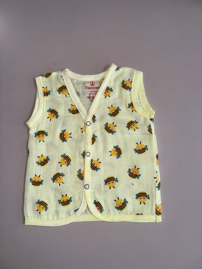 soft muslin jabla colour printed