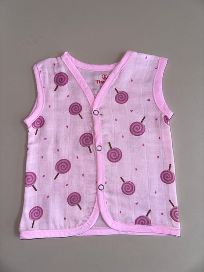 soft muslin jabla colour printed