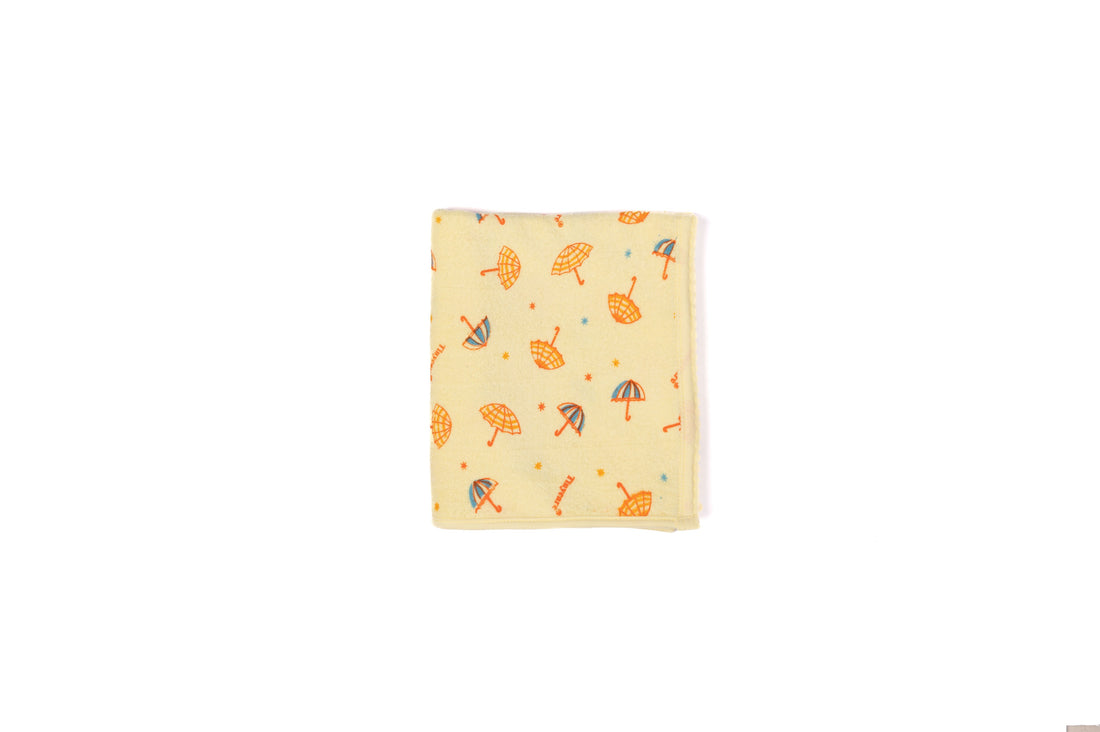 Umbrella Printed Baby Towel