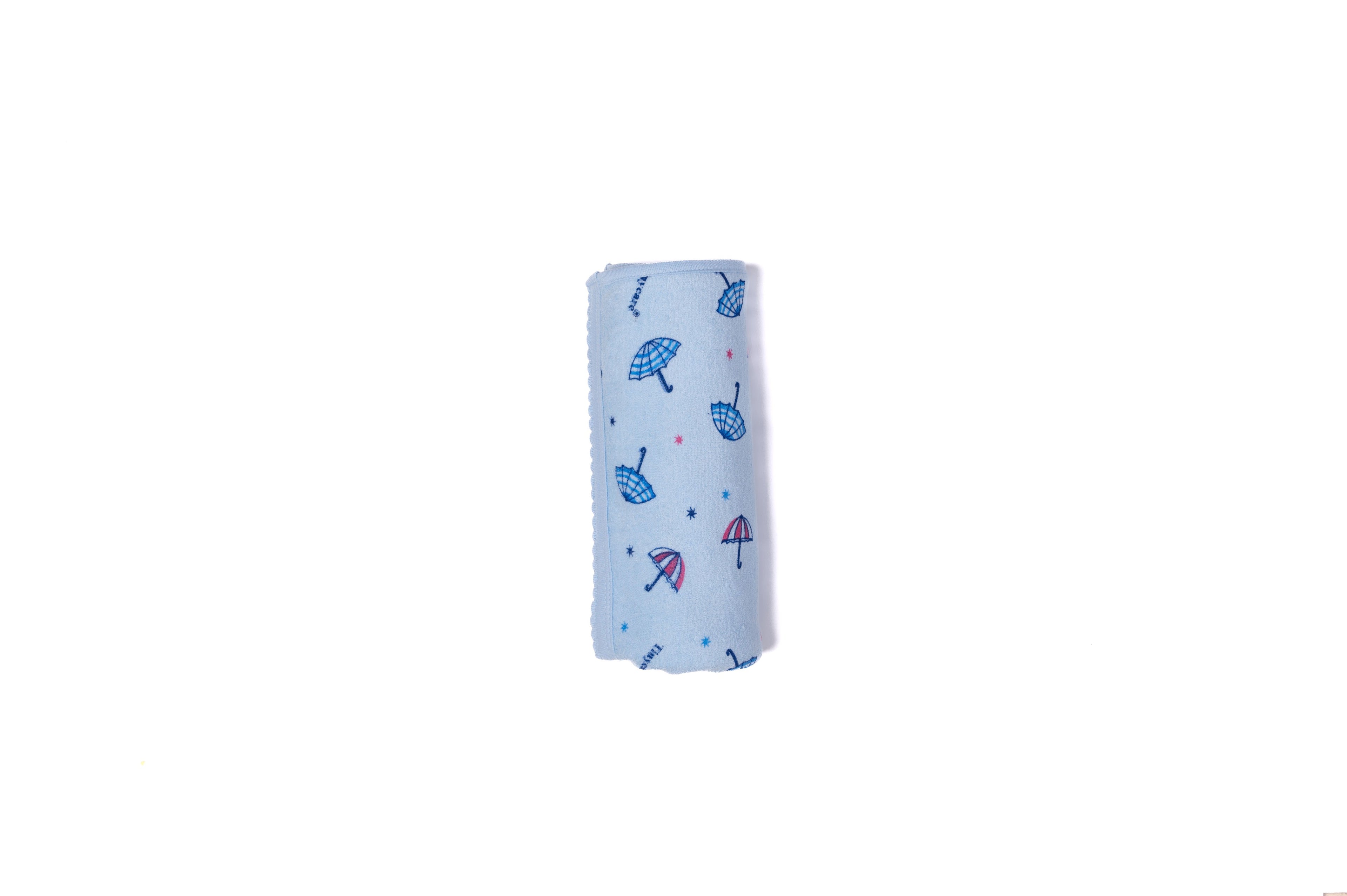 Umbrella Printed Baby Towel