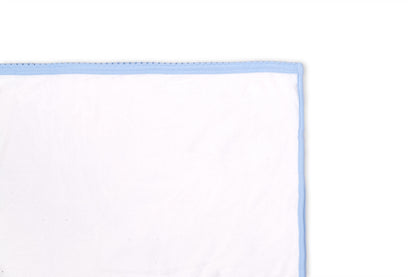 Soft and comfy terry cloth printed on white baby towel