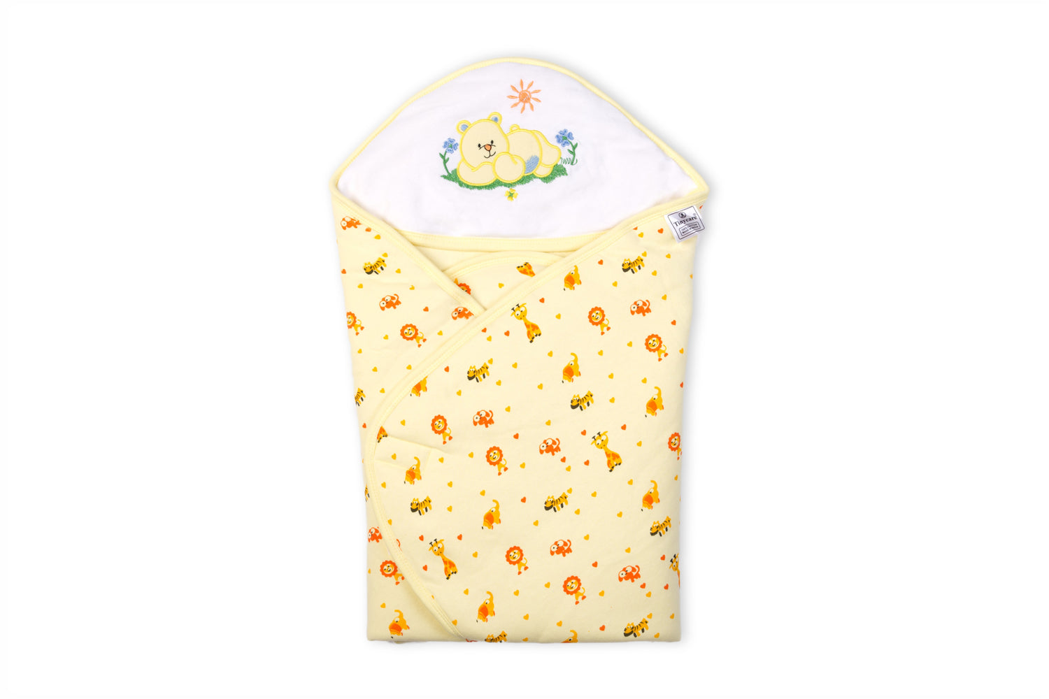 Cute printed baby wraps With polyfill colour