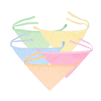 Triangle Baby Nappies With Stripes (Pack of 5)